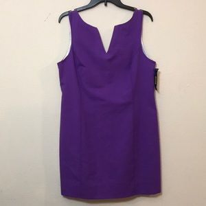 NWT Women’s Lauren James Seersucker Large Dress